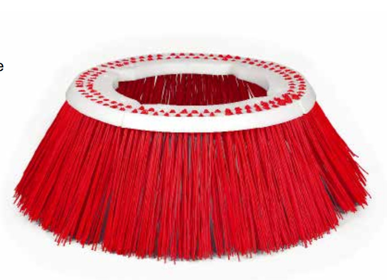 Polypropylene Side Broom Broom Part Number 1047327 Polypropylene Plastic Segment Set