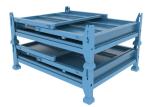 Steel Lifting Pallet Storage Box Stackable Stillages Bins For Waste Material 1