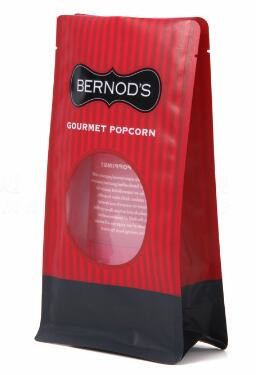 food grade aluminum foil flat bottom laminated Plastic Packaging Bags for dry food potato chips