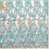 Buy cheap 140Cm Bridal Applique Lace Fabric Dress Styles Embroidery Beaded For Wedding from wholesalers