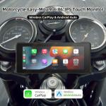6.86inch Motorcycle Portable GPS Navigation Device Touch Screen Supports Radio