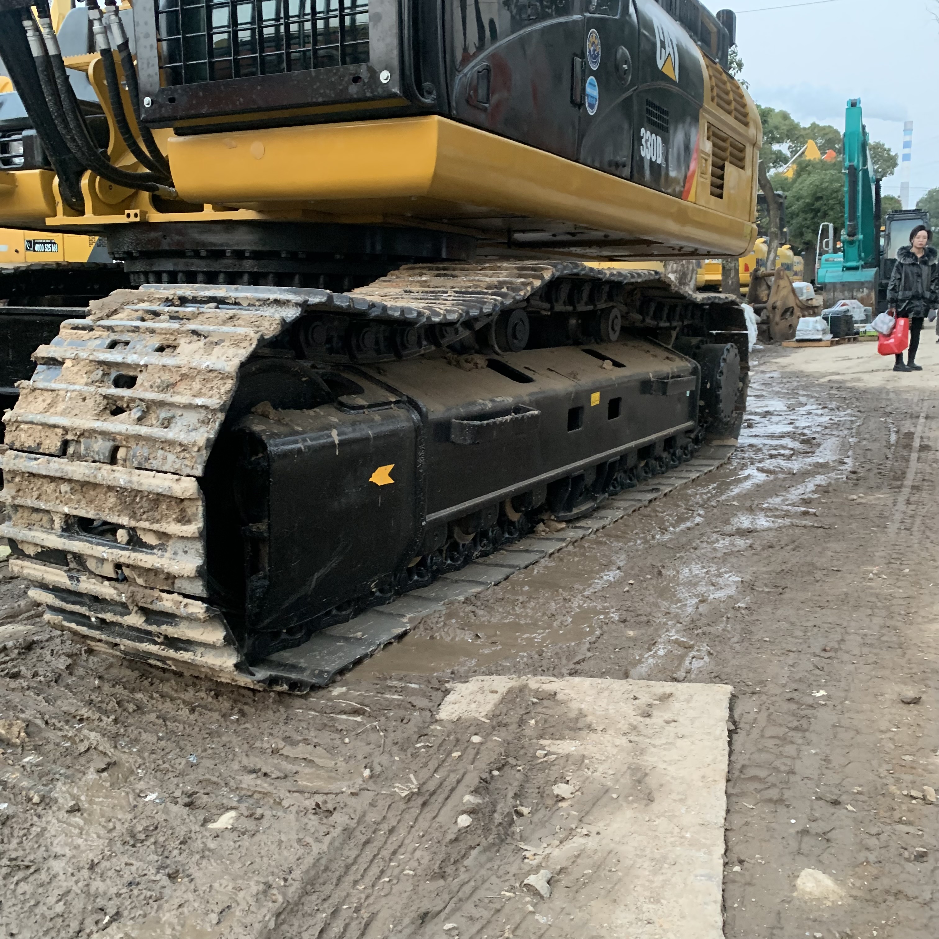 High Power Secondhand CAT330d CAT326 CAT320 Excavator in Original Color and Excellent