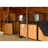 Buy cheap Horse Stable Panels Bamboo Plate / Horse Barn With Swivel Feeder from wholesalers