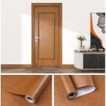 Removable Self Adhesive Wood Wallpaper for Furniture Door Waterproof Wood Grain