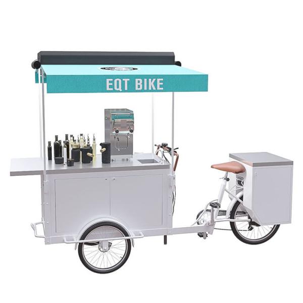 Buy cheap Mobile Drink Vending Bikes Tricycles 7 Speed Gear Speed Control System from wholesalers