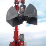 Q345B NM400 Sy330c Hhydraulic Clam Bucket Customized Size