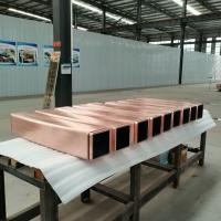 Buy cheap 110x110 Mm Copper Mould Tube IOS 10mm Square Tube Casting Machine product