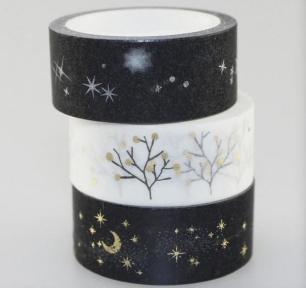 Custom Print Cute Deco Paper Beautiful Color Masking Washi Tape For Gift