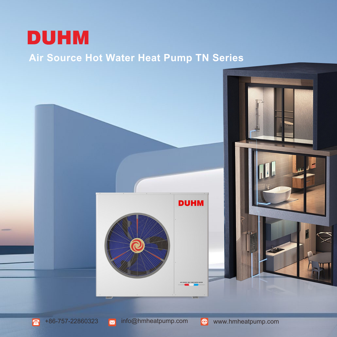 Domestic Hot Water Galvanized Steel 35kw Heat Pump with Powder Coated Housing Material