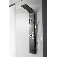 Buy cheap Black Seamless Thermostatic Shower Panel Column Tower Anti Deformation Large product