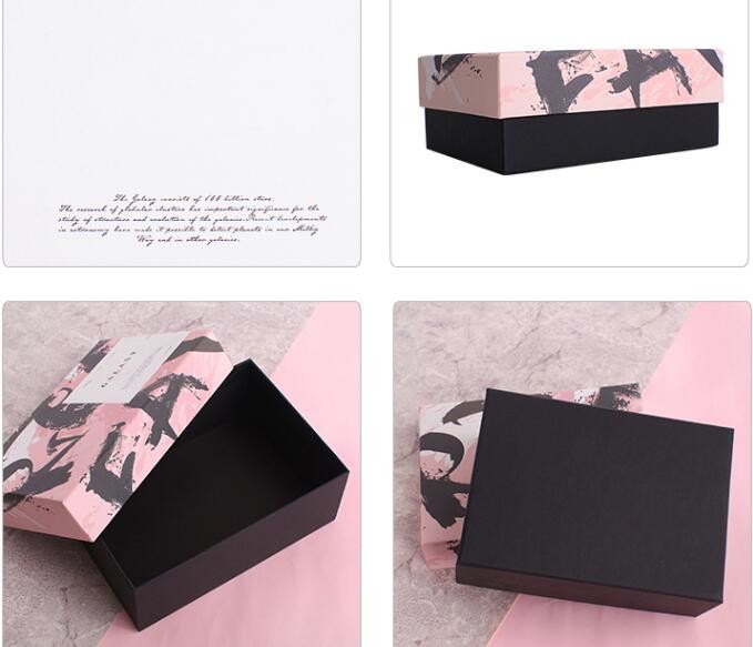 Custom Logo Luxury Marble Pattern Clothing Paper Gift Packaging Box, Paper Clothing Packaging Printing Your Logo