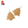 Buy cheap Christmas Tree Design 250gsm 300gsm Grey Paper Materials Cardboard Gift Tags from wholesalers