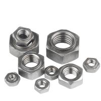 Buy cheap 1/4 Inch Carbon Steel Hex Nut Grade 8.8 / Grade 4.8 Hexagon Weld Nut product