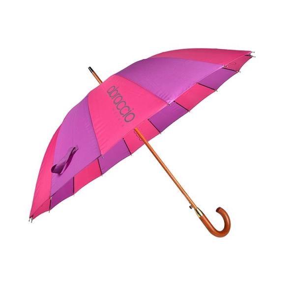 Buy cheap PAHS Automatic Open Wooden Handle Large Golf Umbrella Windproof from wholesalers
