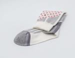 Black / White Nylon Sports Ankle Socks For Young Boys Anti - Bacterial