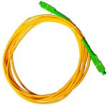 ANSI SC APC 3.0mm 3m Fiber Optic Patch Cable SM SX ISO 9001 FODT