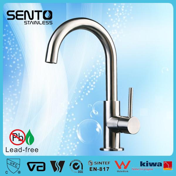 Buy cheap SENTO stainless steel kitchen faucet mixer with high quality from wholesalers