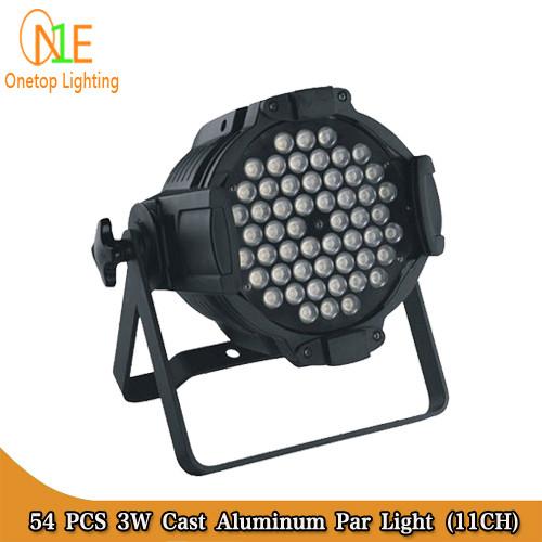 High quality 54 pcs 3W Cast Aluminum Par Light Stage Light|Guangzhou Stage Light