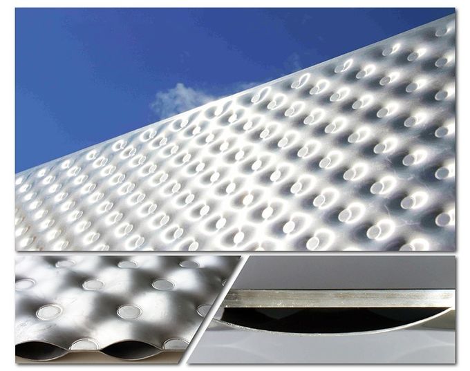 Double Embossed SS316L Pillow Plate Heat Exchanger, Ice Bank