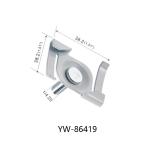Z Twist On Metal Ceiling Clip Iron Material White / Nickel / Chrome Finished