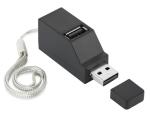 Custom Shape 3 In 1 480Mbps Ports Usb 2.0 High Speed Hub