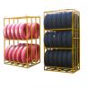 Buy cheap Blue/Grey/Yellow Warehouse Storage Tire Racks Industrial Design from wholesalers