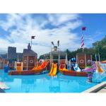 Commercial Outdoor Water Park Pirate Ship Themed Water Play Equipment