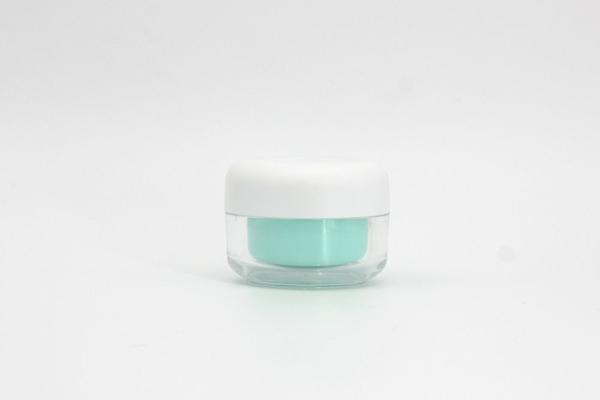 Quality Double Layer 54mm 1.75oz Empty Lotion Jars for sale