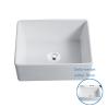 Buy cheap 24 Inch Ceramic Farmhouse Drop In Bathroom Sink Rectangle Small from wholesalers