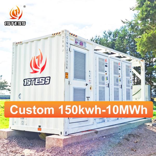Liquid Cooling ESS 5MWh Energy Storage Container 20ft 40ft 1MW Lithium Battery