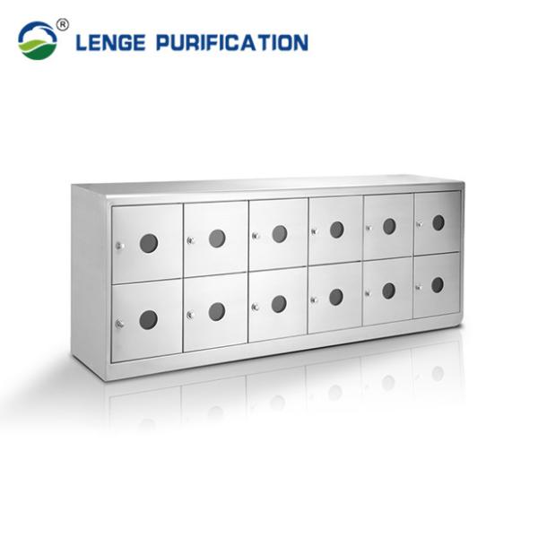 Buy cheap 1100mm × 450mm × 600mm Stainless Steel Shoe Stand With Lockers from wholesalers