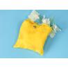 Buy cheap Supermarket Non Woven Polyester Tote Bags 30*40cm Yellow Large Loadability from wholesalers