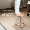 Buy cheap Detachable Waterproof Custom Acrylic Furniture Lucite Round Acrylic Bathroom Stool from wholesalers