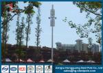Polygonal Telecommunication Towers With Hot Dip Galvanized Antenna Mast