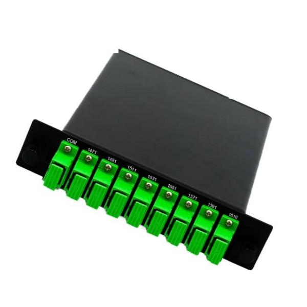 Singlemode Standard Optical Fiber Coupler CWDM LGX 1310/1550 Nm Aluminum Alloy