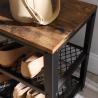 Buy cheap Particleboard Shoe Rack, Shoe Bench with Shelves, Industrial Shoe Bench, Hallway Furniture, ULBS73X from wholesalers