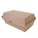 100% Recycled Corrugated Food Packaging Box Paper Hamburger Box Customized Shape