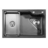 Buy cheap Nanometer Stainless Kitchen Sinks 1mm Thick Commercial Hand Sink Single Bowl from wholesalers