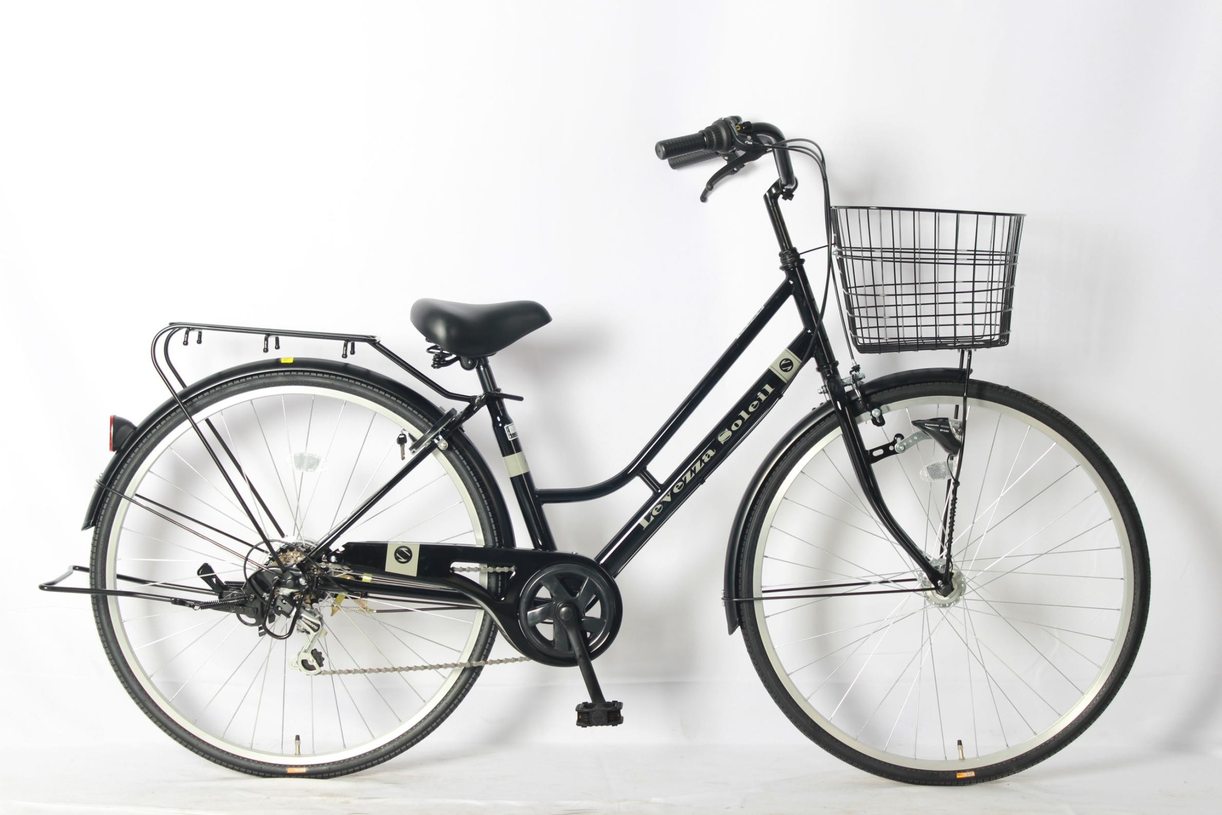 26 Inch 6 Speed Urban City Bicycles Womens Vintage Bike Customized Color