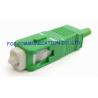 Buy cheap SC / APC SM Fiber Optic Connector , Telecom SC Fibre Connector from wholesalers
