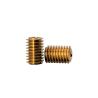 Buy cheap Brass Worm Gear Small Brass Spur Gears 1 Lead 0.5 High Wear Resistance from wholesalers
