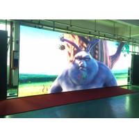 Buy cheap HD Iron Cabinet Indoor Fixed LED Display P4 / Simple Housing Led Video Wall product