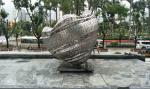 Stainless Steel Decoration Outdoor Metal Sculpture Garden Ornaments Statues