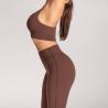 Buy cheap Soft Racer Back 220gsm Yoga Workout Clothes Set RGS Push Up Energy Bra from wholesalers