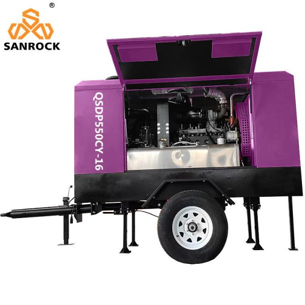 Buy cheap Mining High Pressure Diesel Screw Air Compressor Machine from wholesalers