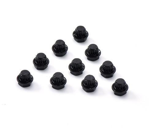 Buy cheap 17mm Hex Aluminum Alloy Decorative Nails Electrophoresis Black Hub Screws for Vehicle from wholesalers