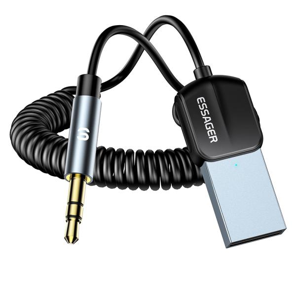 Buy cheap Essager EB01 Series Male 3.5mm Jack Audio Bluetooth Adapter Blue Tooth Receiver from wholesalers