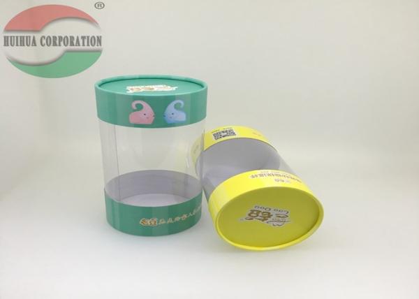 Buy cheap Clear Window Cardboard Paper Tube Packaging For Vacuum Cup ISO from wholesalers