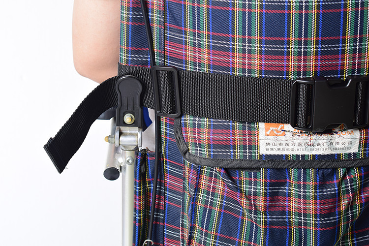 Sandwich Mesh Wheelchair Seat Belt Adjustable Elasticity