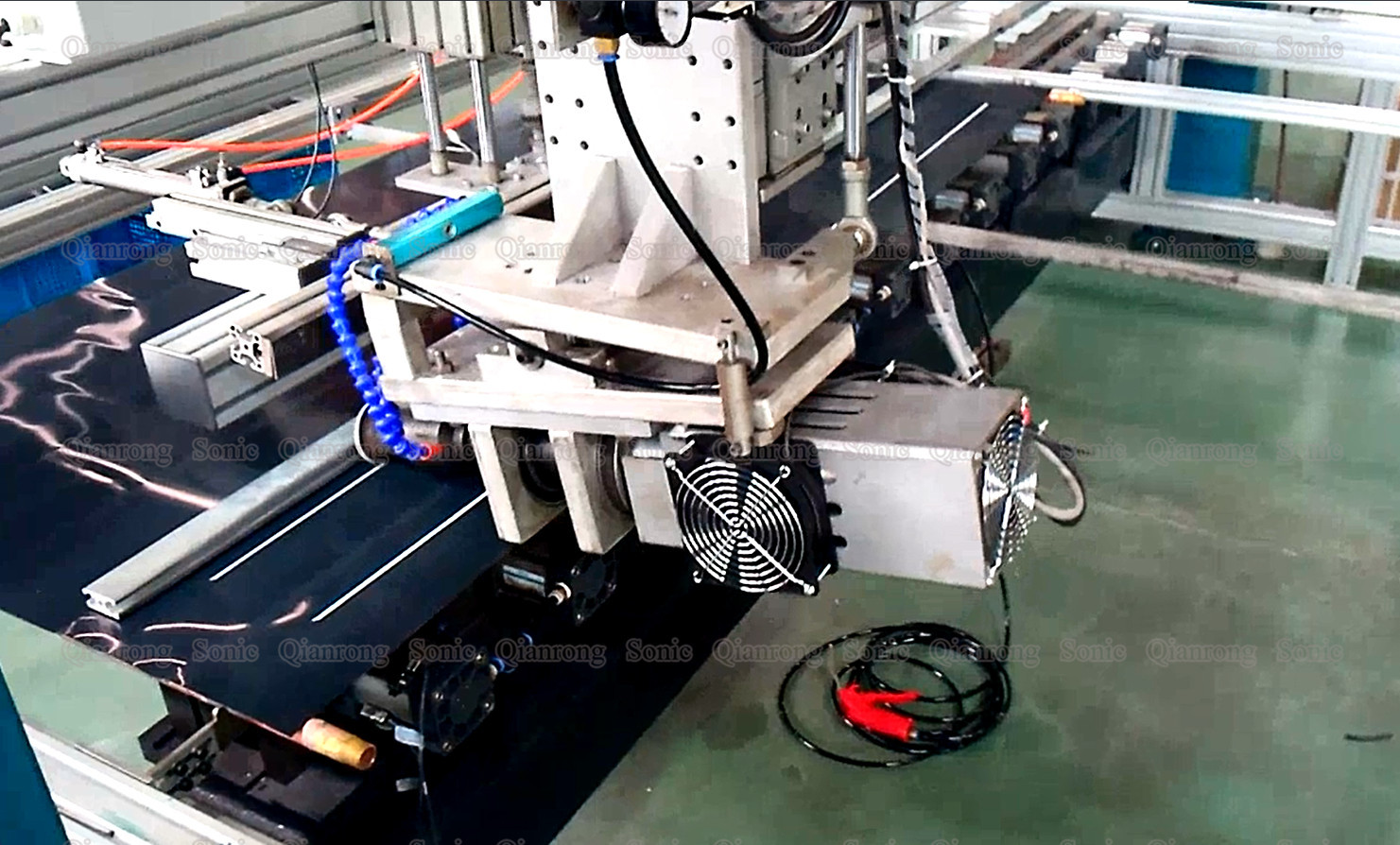3000 Watt Ultrasonic Metal Welding , Ultrasonic Sealing Equipment For Solar Panel Welding